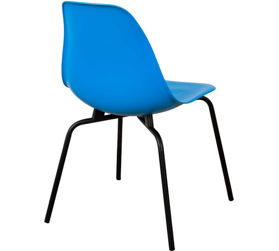 Стул пластиковый DERSTUHL Elegant Black Eames, Синий DSL038.007