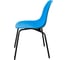 Комплект стульев пластиковых DERSTUHL 2 шт Elegant Black Eames, Синий, DSL038.007.2 5