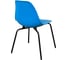 Комплект стульев пластиковых DERSTUHL 2 шт Elegant Black Eames, Синий, DSL038.007.2 6