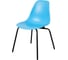 Комплект стульев пластиковых DERSTUHL 2 шт Elegant Black Eames, Голубой, DSL038.008.2 1