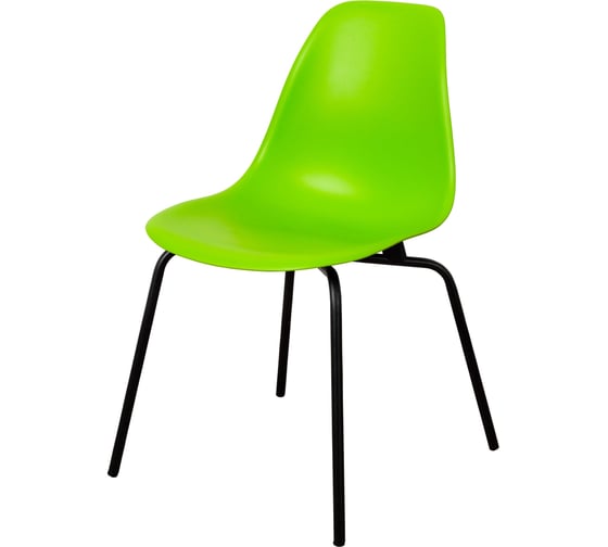 Стулья DERSTUHL Elegant Black Eames, салатовый, 4 шт DSL038.012.4 1