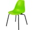 Комплект стульев пластиковых DERSTUHL 4 шт Elegant Black Eames, Салатовый, DSL038.012.4 3