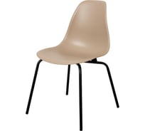Стул пластиковый DERSTUHL Elegant Black Eames, Темно-бежевый DSL038.013