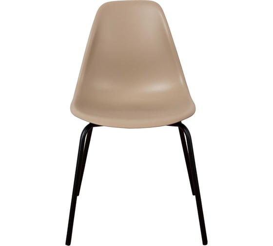 Стул пластиковый DERSTUHL Elegant Black Eames, Темно-бежевый DSL038.013