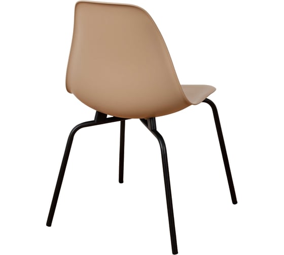 Стул пластиковый DERSTUHL Elegant Black Eames, Темно-бежевый DSL038.013