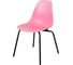 Комплект стульев пластиковых DERSTUHL 2 шт Elegant Black Eames, Розовый, DSL038.015.2 3