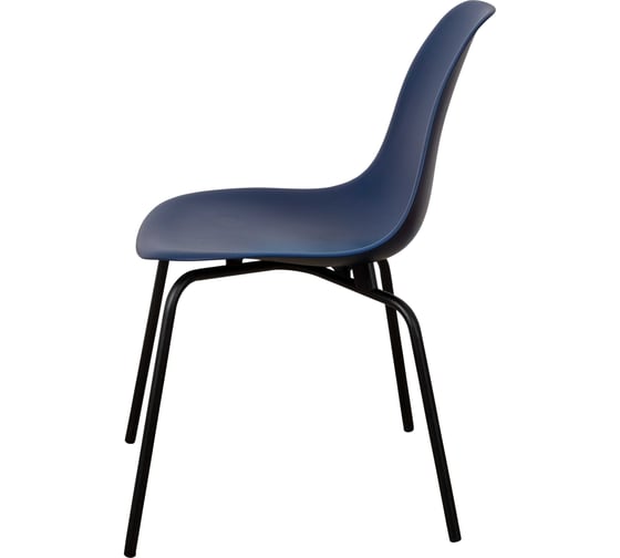 Стул пластиковый DERSTUHL Elegant Black Eames, Темно-синий DSL038.017