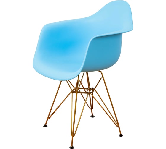 Стул-кресло DERSTUHL Gold Eames, голубой, комплект 4 шт DSL040.008.4 1