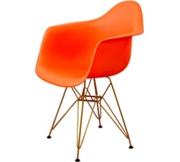 Комплект стульев пластиковых DERSTUHL 4 шт Gold Eames, оранжевый, DSL040.005.4