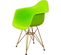 Комплект стульев пластиковых DERSTUHL 4 шт Gold Eames, салатовый, DSL040.012.4