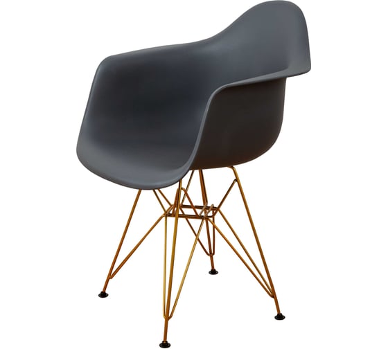 Стул-кресло DERSTUHL Gold Eames, темно-серый, комплект 4 шт DSL040.003.4 1