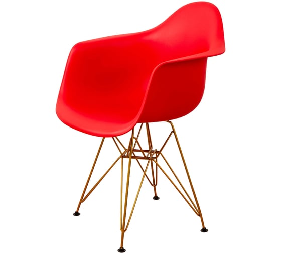 Стул-кресло DERSTUHL Gold Eames, красный, комплект 4 шт DSL040.006.4 1
