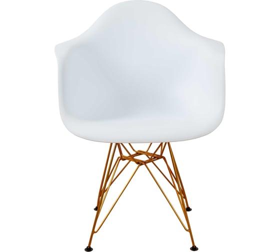 Комплект стульев пластиковых DERSTUHL 4 шт Gold Eames, белый, DSL040.001.4