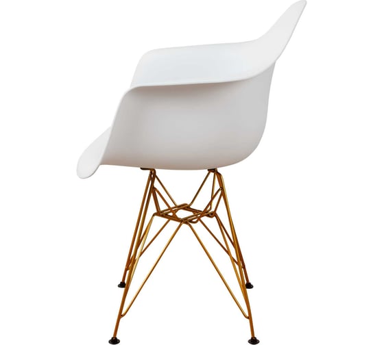 Комплект стульев пластиковых DERSTUHL 4 шт Gold Eames, белый, DSL040.001.4