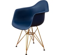 Комплект стульев пластиковых DERSTUHL 4 шт Gold Eames, темно-синий, DSL040.017.4