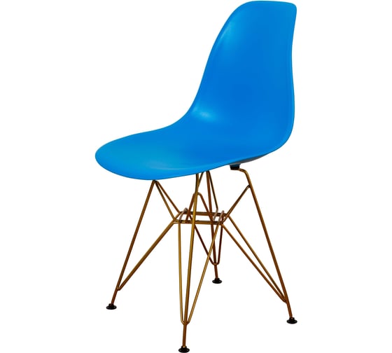 Комплект стульев пластиковых DERSTUHL 2 шт Gold Eames, синий, DSL041.007.2