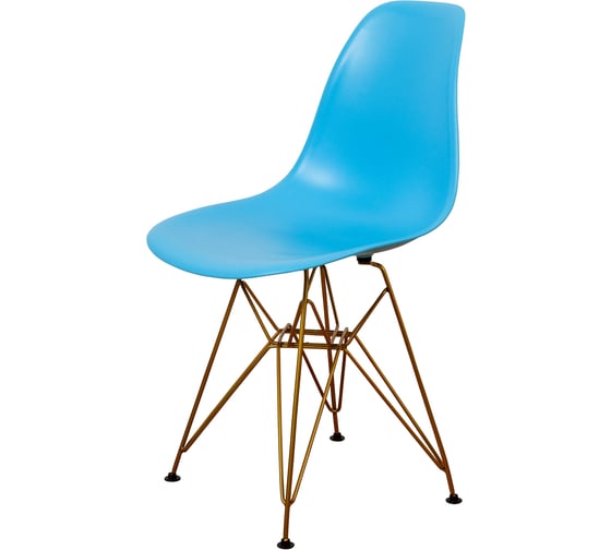 Стул DERSTUHL Gold Eames, голубой, комплект 4 шт DSL041.008.4 1