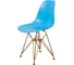 Стул пластиковый DERSTUHL Gold Eames, голубой DSL041.008 3