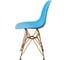 Комплект стульев пластиковых DERSTUHL 2 шт Gold Eames, голубой, DSL041.008.2 5