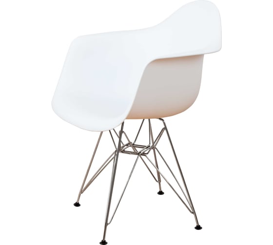 Стул-кресло DERSTUHL Chrom Eames, белый, комплект 4 шт DSL05.001.4 1
