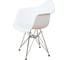 Комплект стульев пластиковых DERSTUHL 4 шт Chrom Eames, белый, DSL05.001.4 3
