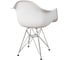 Комплект стульев пластиковых DERSTUHL 4 шт Chrom Eames, белый, DSL05.001.4 6