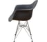Комплект стульев пластиковых DERSTUHL 4 шт Chrom Eames, темно-серый, DSL05.003.4 5