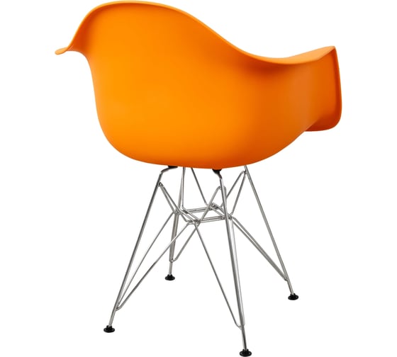 Комплект стульев пластиковых DERSTUHL 4 шт Chrom Eames, желтый, DSL05.004.4
