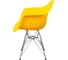 Комплект стульев пластиковых DERSTUHL 4 шт Chrom Eames, лимон, DSL05.011.4 5