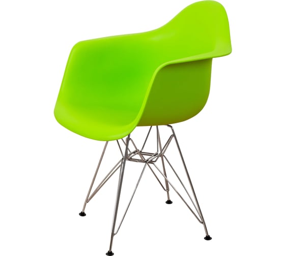 Стул-кресло DERSTUHL Chrom Eames, салатовый, комплект 4 шт DSL05.012.4