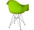Комплект стульев пластиковых DERSTUHL 4 шт Chrom Eames, салатовый, DSL05.012.4 6