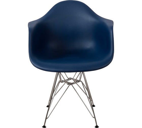 Комплект стульев пластиковых DERSTUHL 4 шт Chrom Eames, темно-синий, DSL05.017.4