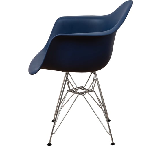Комплект стульев пластиковых DERSTUHL 4 шт Chrom Eames, темно-синий, DSL05.017.4