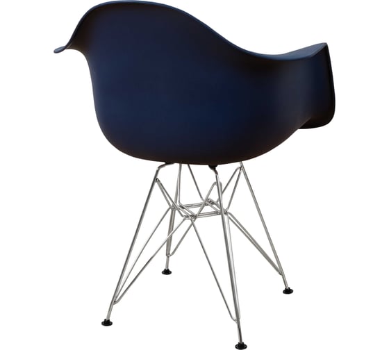 Комплект стульев пластиковых DERSTUHL 4 шт Chrom Eames, темно-синий, DSL05.017.4