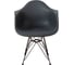 Комплект стульев пластиковых DERSTUHL 4 шт Black Eames, темно-серый, DSL06.003.4 4