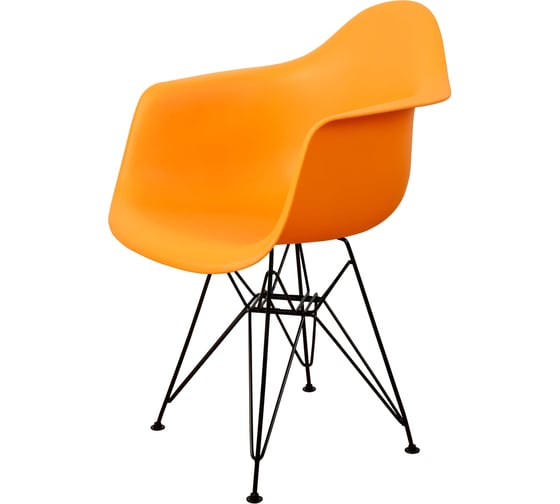 Стул-кресло DERSTUHL Black Eames, желтый, комплект 4 шт DSL06.004.4