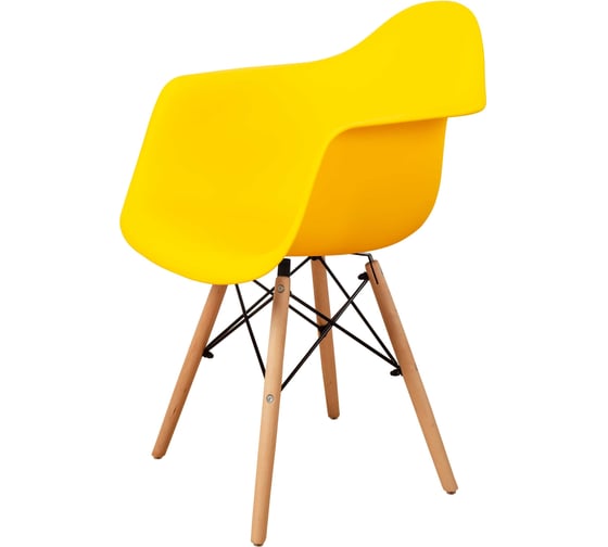 Стул-кресло DERSTUHL Wood Eames, лимон, комплект 4 шт DSL04.011.4 1