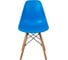 Комплект стульев пластиковых DERSTUHL 2 шт Wood Eames, синий, DSL01.007.2 4