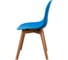 Стул пластиковый DERSTUHL Grand Wood Eames, синий DSL010.007 5