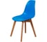 Комплект стульев пластиковых DERSTUHL 4 шт Grand Wood Eames, синий, DSL010.007.4 3