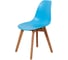 Стул пластиковый DERSTUHL Grand Wood Eames, голубой DSL010.008 3