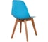 Стул пластиковый DERSTUHL Grand Wood Eames, голубой DSL010.008 6