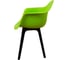 Комплект стульев пластиковых DERSTUHL 4 шт Plast Eames, салатовый, DSL045.012.4 5