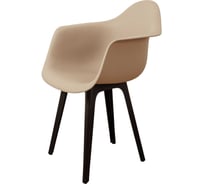 Стул-кресло DERSTUHL Plast Eames, темно-бежевый, комплект 4 шт DSL045.013.4