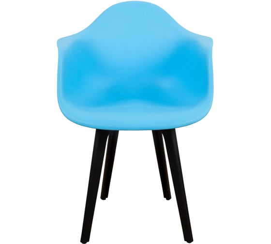 Комплект стульев пластиковых DERSTUHL 4 шт Plast Eames, голубой, DSL045.008.4