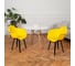 Комплект стульев пластиковых DERSTUHL 4 шт Plast Eames, лимон, DSL045.011.4 2