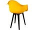 Комплект стульев пластиковых DERSTUHL 4 шт Plast Eames, лимон, DSL045.011.4 6