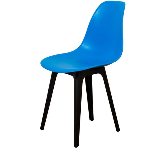 Стул DERSTUHL Plast Eames, синий, комплект 4 шт DSL044.007.4