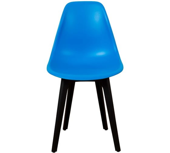 Комплект стульев пластиковых DERSTUHL 4 шт Plast Eames, синий, DSL044.007.4
