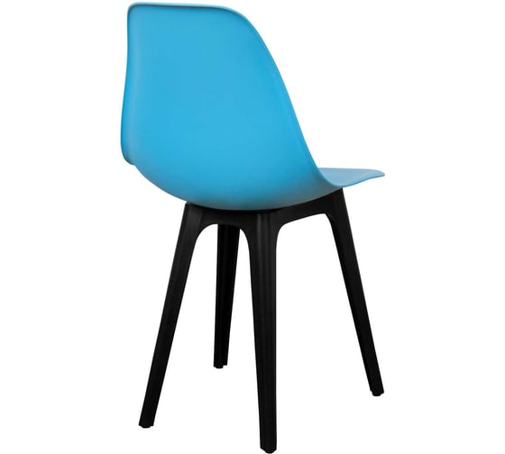 Комплект стульев пластиковых DERSTUHL 4 шт Plast Eames, голубой, DSL044.008.4